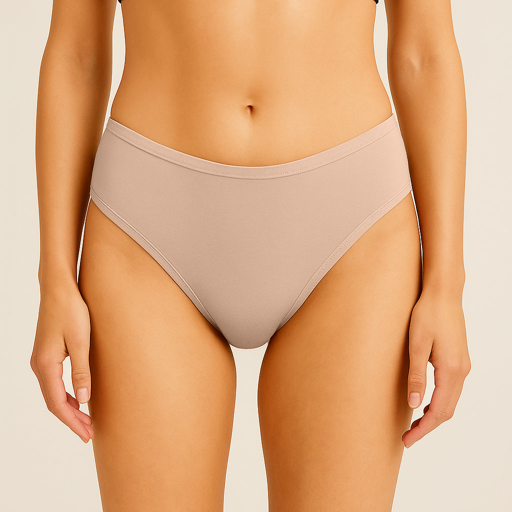 Ultra Soft Bamboo Classic Bikini 3-Pack Nude | + 3 Free